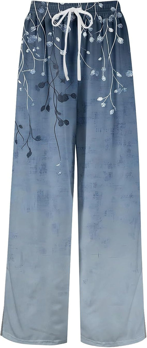 Luxe Flow Boho Wide Leg Palazzo Pants