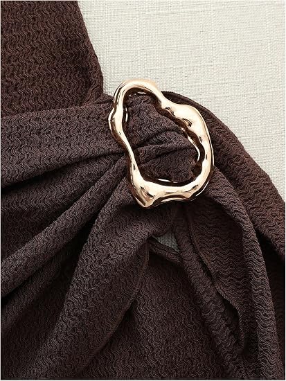 Sculpted Ruched Mock Neck Mini Dress